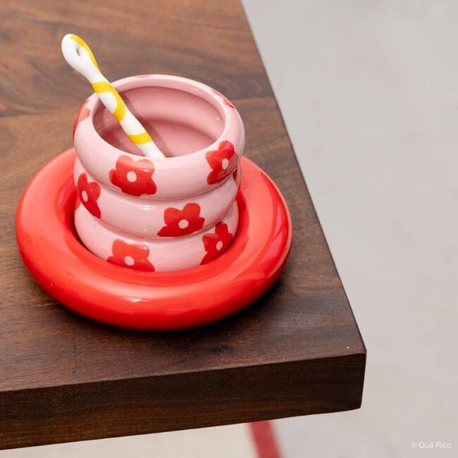 Que Rico - Mug with Saucer Casimiro - Dancing Daisies