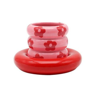 Que Rico Tasse mit Untertasse Casimiro - Dancing Daisies