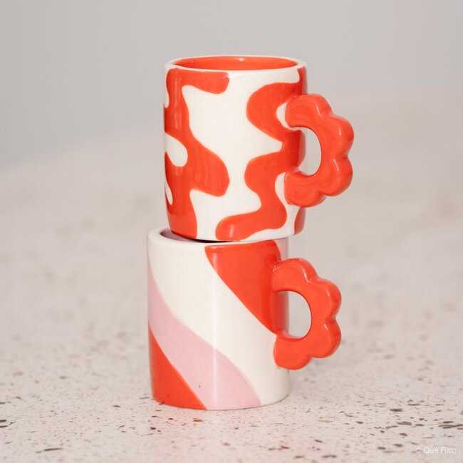 Que Rico - Beker Espresso Mug  Otilia - set van 2