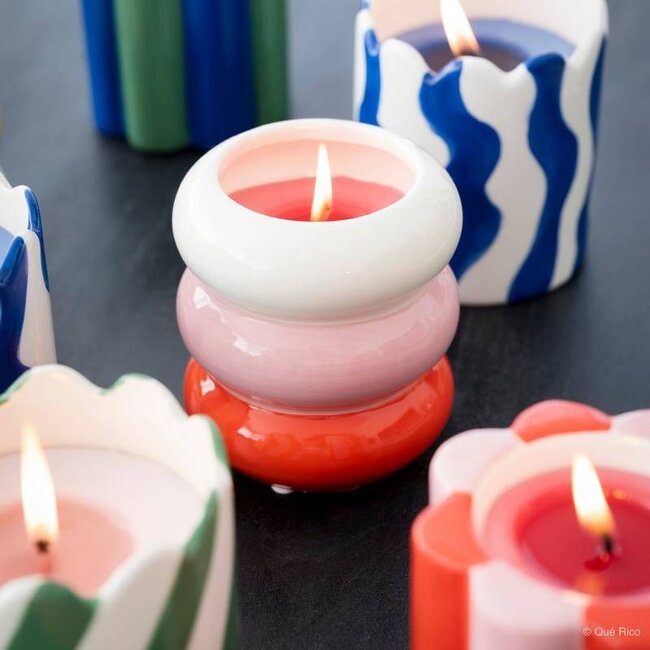 Que Rico - Scented Candle Gracia - Amor Del Color Red