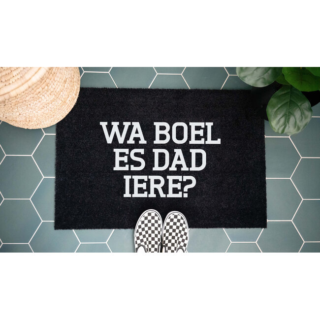 Urban Merch - Paillasson Wa Boel Es Dad Iere?