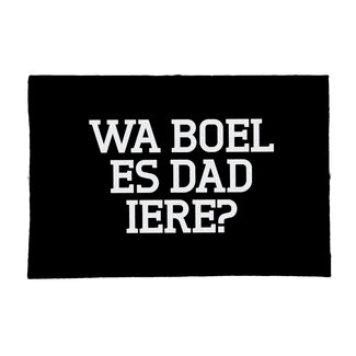 Urban Merch Fußmatte Wa Boel Es Dad Iere? Urban Merch Fußmatte Wa Boel Es Dad Iere?