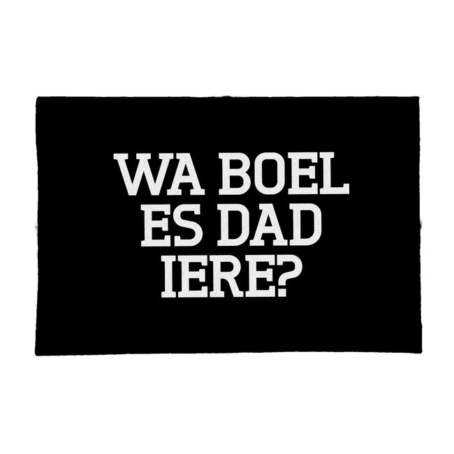 Urban Merch Paillasson Wa Boel Es Dad Iere?