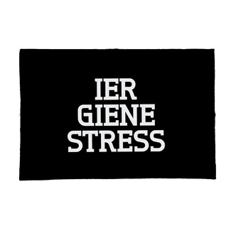 Urban Merch Fußmatte Ier Giene Stress Urban Merch Fußmatte Ier Giene Stress