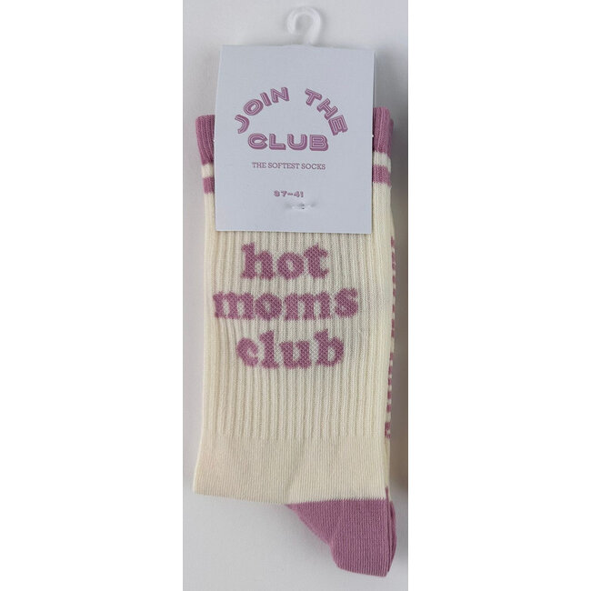 Join The Club – Socken Hot Moms Club - rosa - small