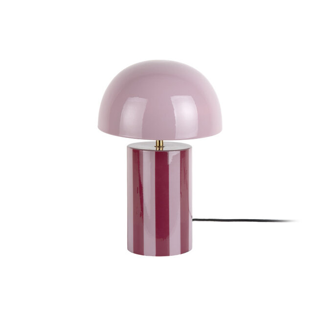 Leitmotiv Tischlampe Rayado - lila