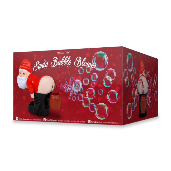 Santa Claus Soap Bubble Blower