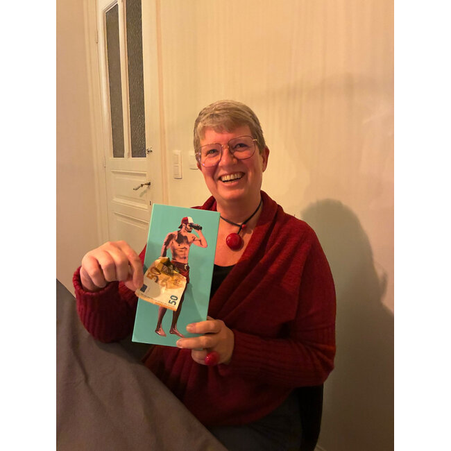 Spextrum - Distributeur de mouchoirs Tissue Up Boy - bleu