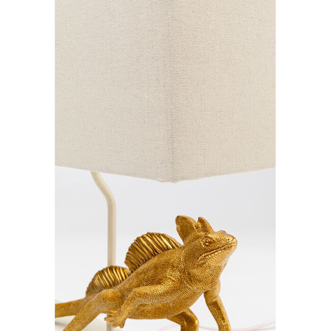 Kare Design - Tafellamp - Dierenlamp Leguaan