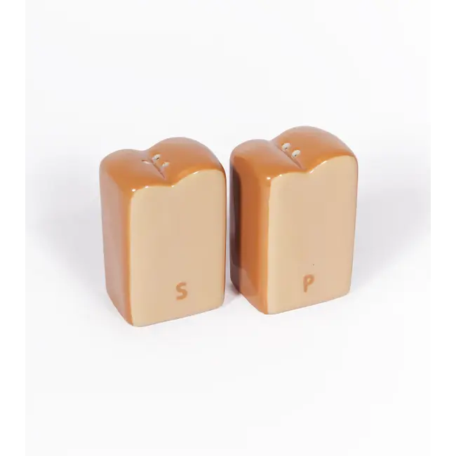 L'expressionist Salz- und Pfefferstreuer Brioche-Brot