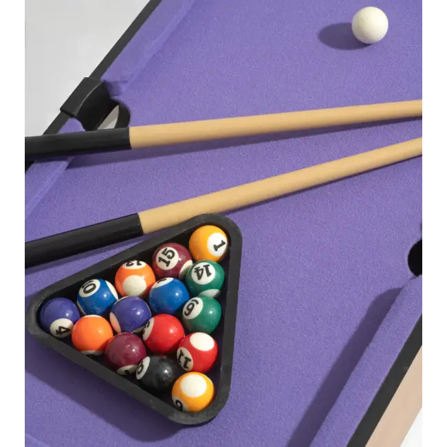 L'expressionist - Miniature Pool Table - Tabletop Pool Set