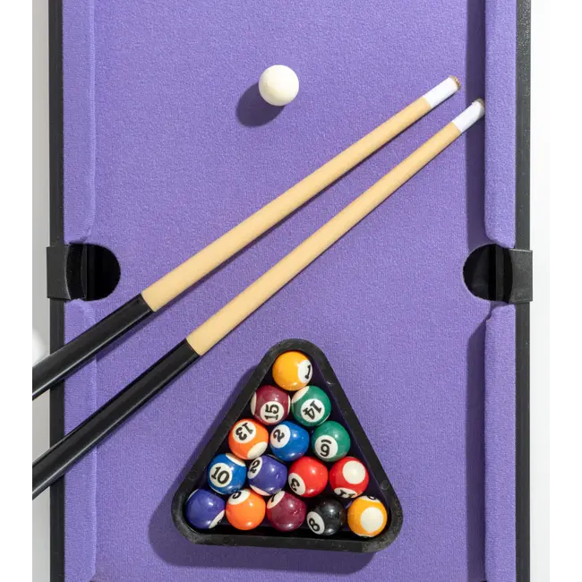 L'expressionist - Miniature Pool Table - Tabletop Pool Set