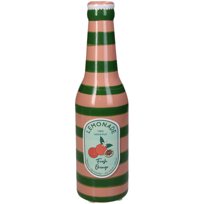 Kersten - Vase Lemonade Bottle - orange