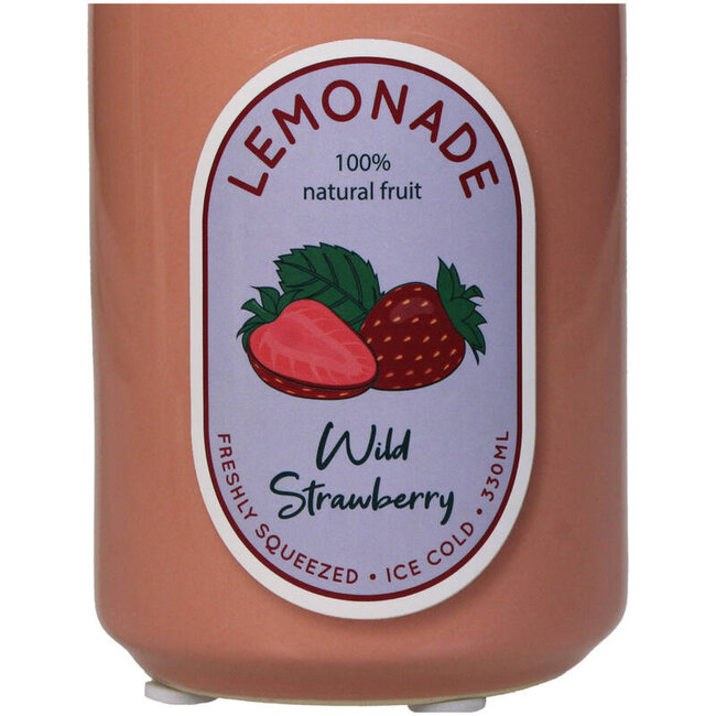 Kersten - Vase Soft Drink Can Strawberry