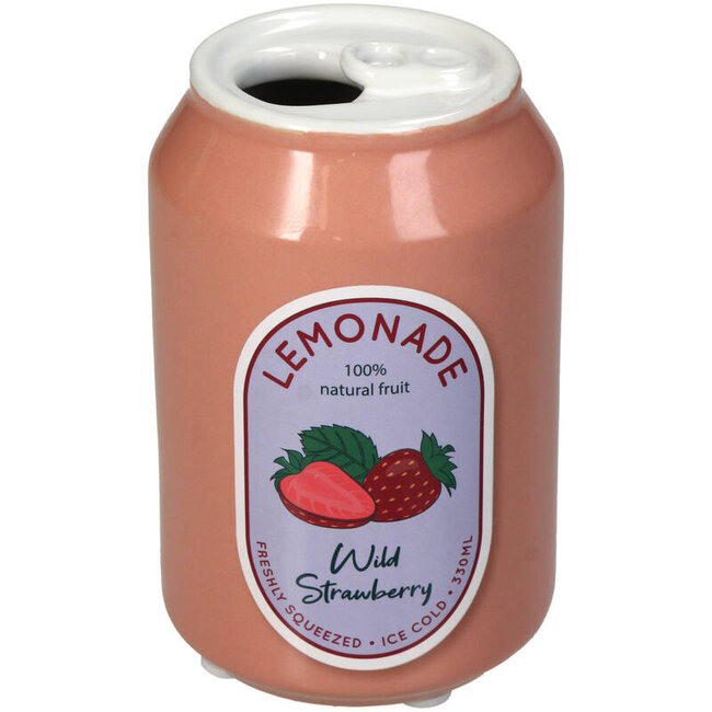 Kersten Vase Soft Drink Can Strawberry