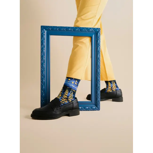 Art Socks - Starry Night Vincent van Gogh - Gift Set - 3 pairs