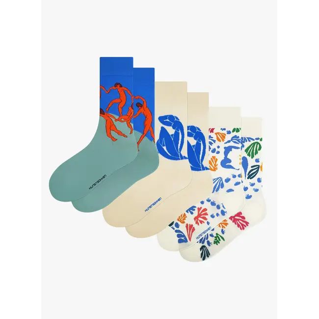 Chaussettes d'art - Chaussettes Matisse Gift Set - 3 paires