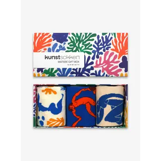 Kunstsokken Chaussettes Matisse  3-Pack Boîte Cadeau