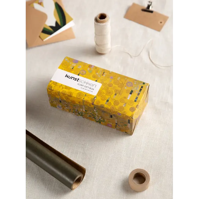 Kunstsokken - Sokken Gustav Klimt Cadeauset - 3 paar