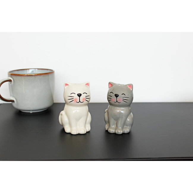 Winkee - Salt and Pepper Shaker Cute Kittens