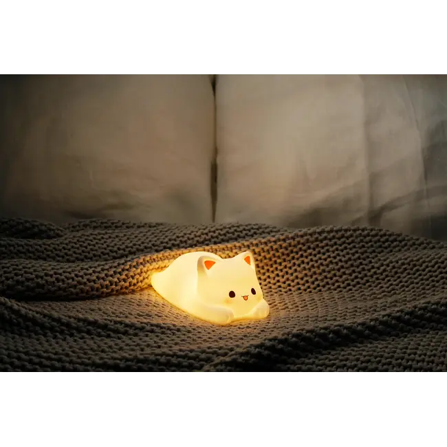 Winkee - Night Light Sleepy Cat - rechargeable - touch control