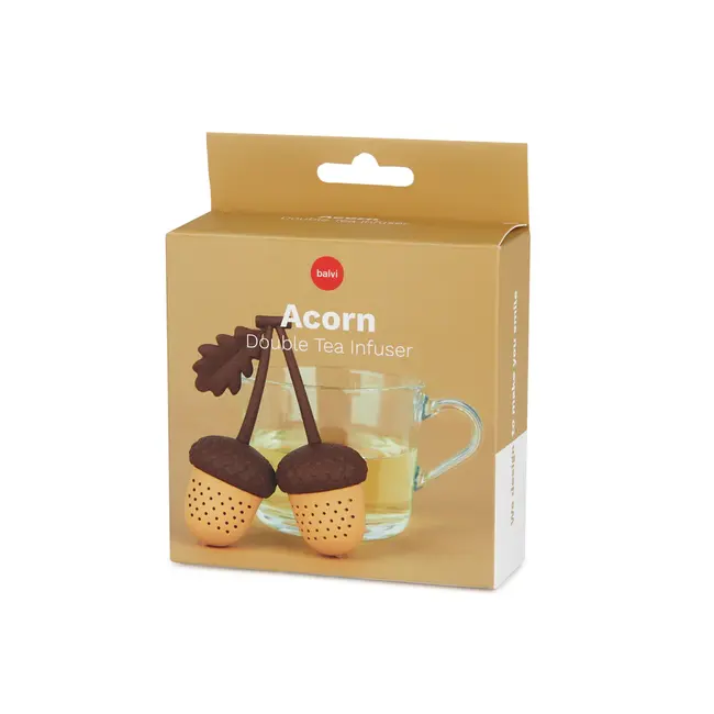 Balvi - Double Tea Infuser Acorns