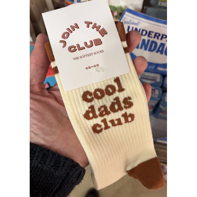 Join The Club - Chaussettes Cool Dads Club (out of duty) - brun - large