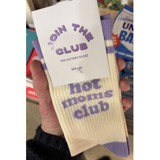 Urban Merch Socken Hot Moms Club - violett