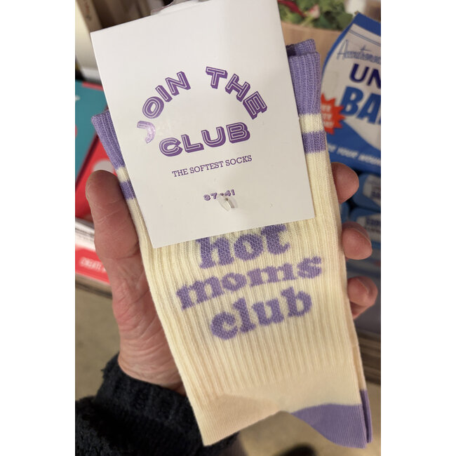 Join The Club - Chaussettes Hot Moms Club (out of duty) - violet