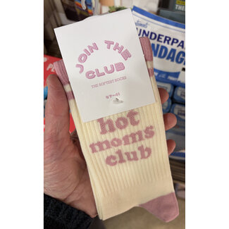 Join The Club Sokken Hot Moms Club - roze - small