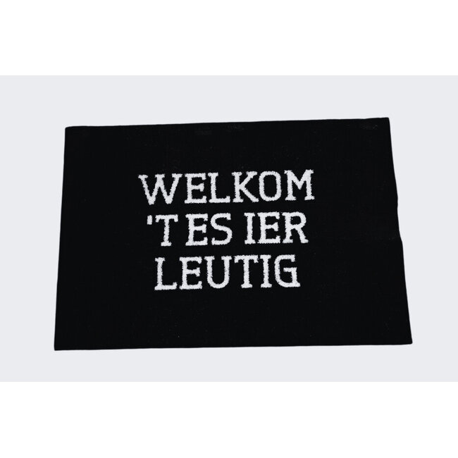 Urban Merch - Doormat Welkom, ’t Es Ier Leutig