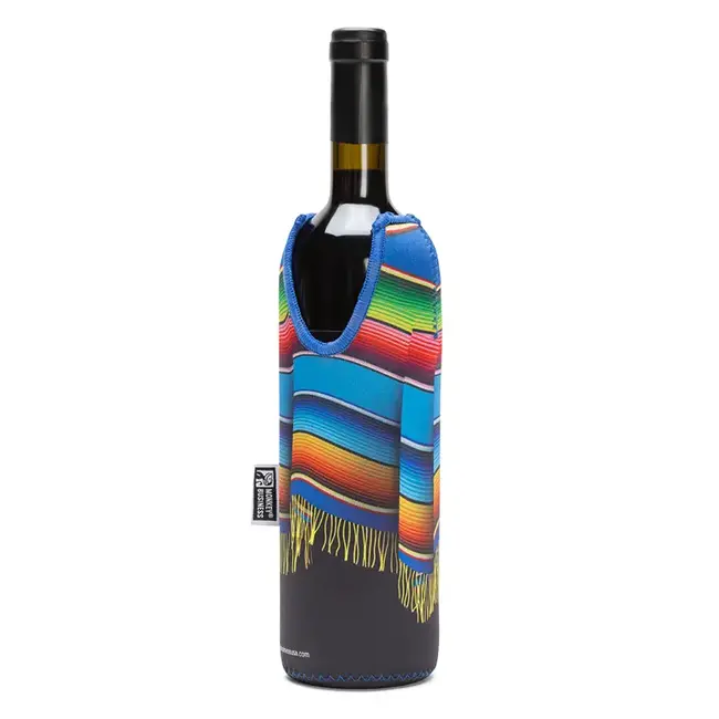 Flaschenhüllen-Poncho de Vino – 2er-Set