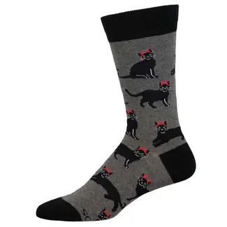 SockSmith Chausettes Devilish Cats - hommes SockSmith Chausettes Devilish Cats - hommes