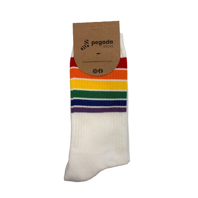 Pegada Socks Socks Striped - white