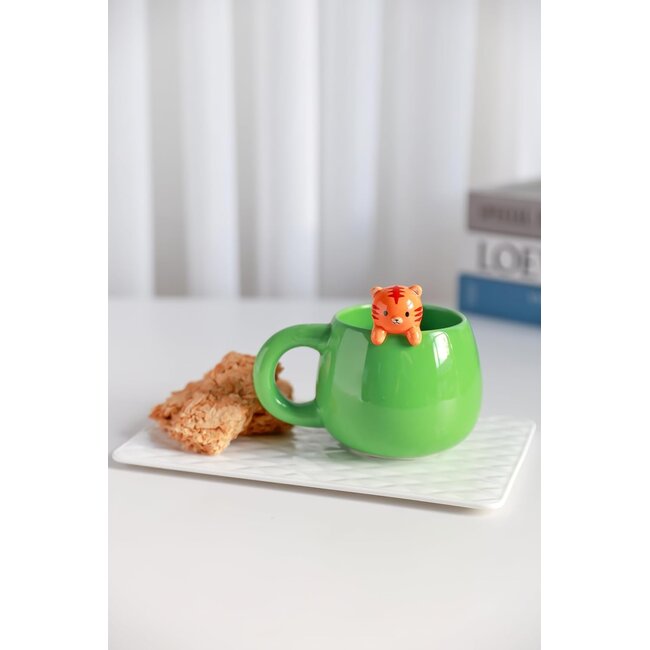 i-total - Beker Charm - Tijger