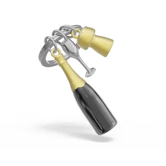 Chocli Metalmorphose Schlüsselanhänger Champagne Chocli Metalmorphose Schlüsselanhänger Champagne
