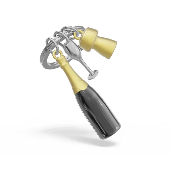 Chocli Metalmorphose Porte-Clés Champagne
