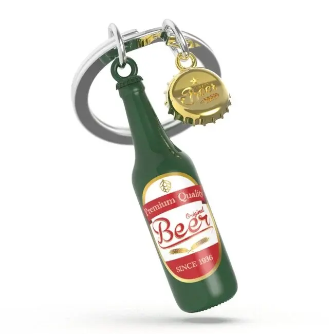 Chocli Metalmorphose Porte-Clés Bouteille de Bière