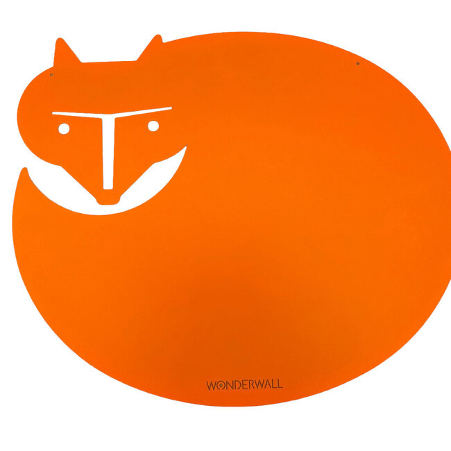 FAB5 Wonderwall Magneetbord Vos - oranje