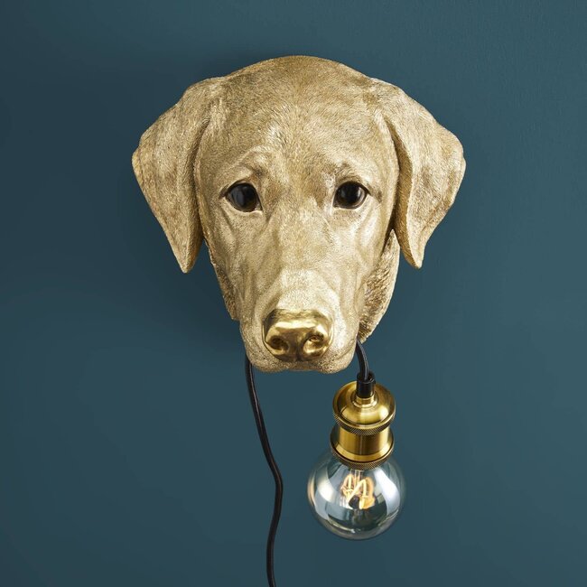 Werns Werner Voß - Wandleuchte - Tierlampe Hund Labrador Lucky