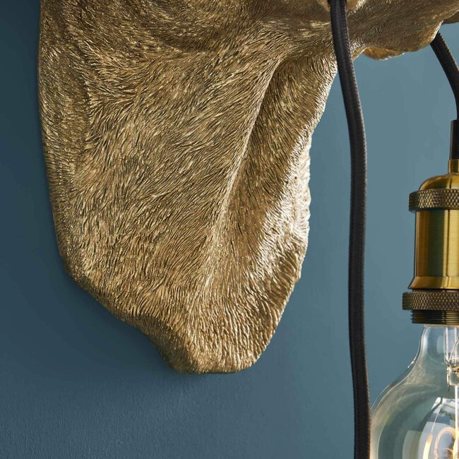 Werns Werner Voß - Wall Lamp - Animal Lamp Dog Labrador Lucky