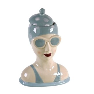 Werns - Werner Voß Sorage Jar Lady In Swimsuite - blue