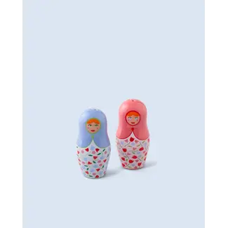 Fluid Market Salt and Pepper Set Dolls