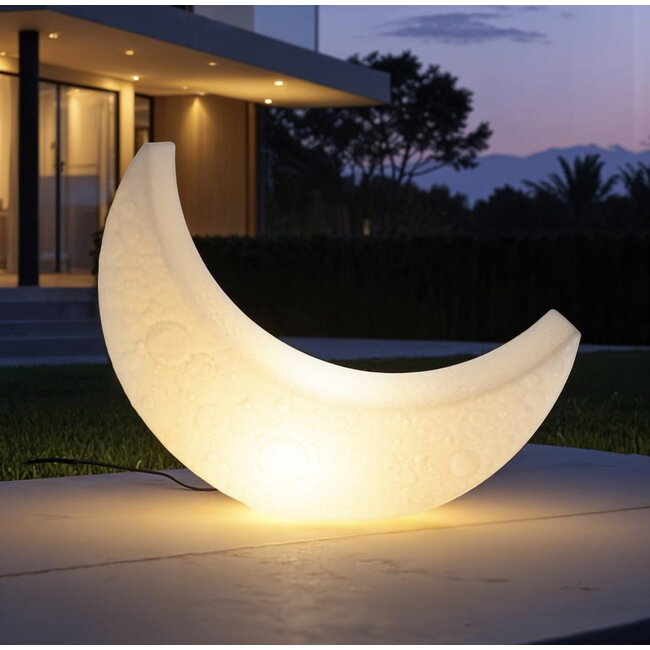 Seletti - Tischlampe My Little Moon - Porzellan
