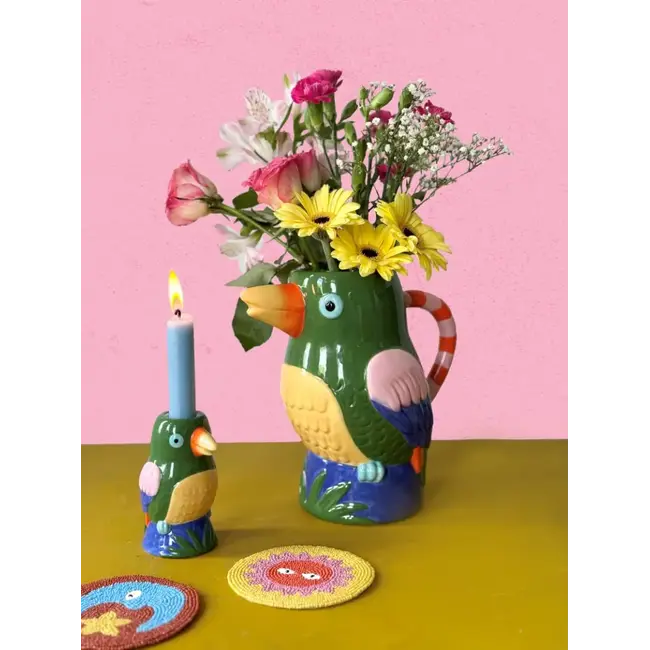 Kitsch Kitchen - Jug Loteria El Cotorro (Parrot)