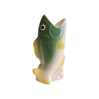 Kitsch Kitchen Bougeoir Poisson - vert/jaune