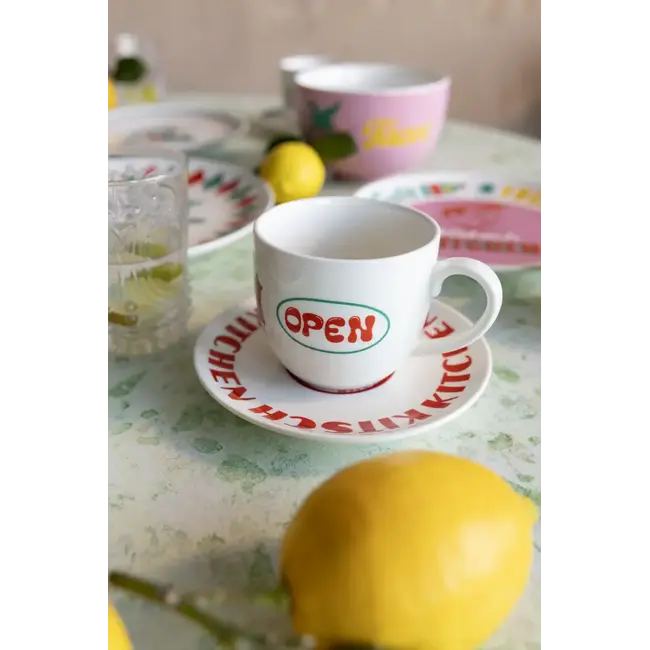 Kitsch Kitchen - Tasse et Soucoupe El Restaurante La Signora