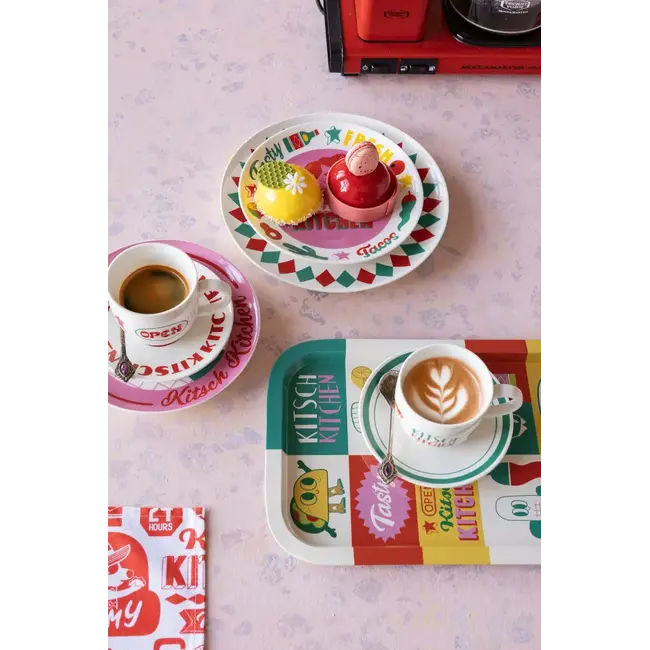 Kitsch Kitchen - Cup and Saucer El Restaurante El Signor