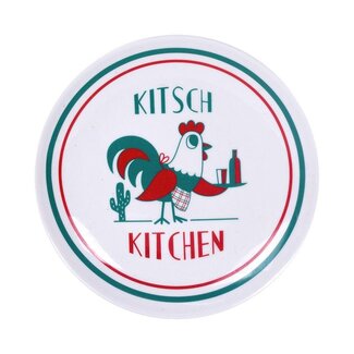 Kitsch Kitchen Bord El Restaurante El Camarero - 21 cm