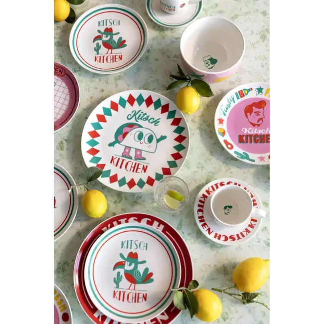 Kitsch Kitchen - Bord El Restaurante El Signor - 21 cm